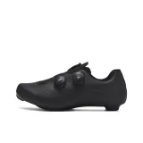 Черная обувь с шипами для шоссейных велосипедов