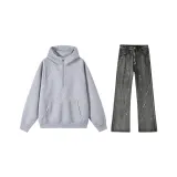 Повседневная спортивная одежда (Фотиния серый + светло-серый)