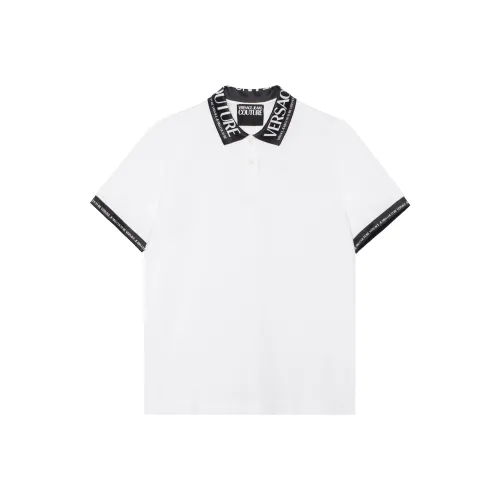 VERSACE JEANS COUTURE Поло Мужское Белое