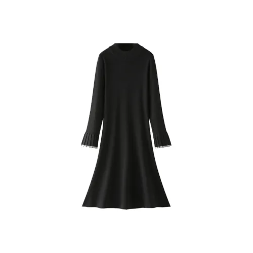 ONNFB Длинное платье с длинными рукавами женское