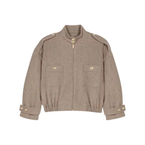 Maje Бежево-желтые Женские Куртки