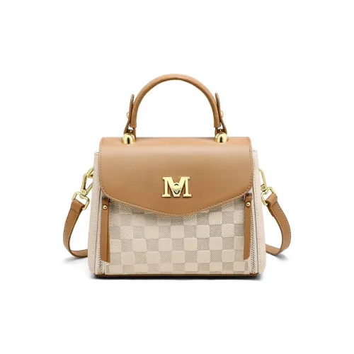 C°BANNER Коровья кожа Тоут Mom Сумка Сумка для покупок Сумка Обычный Женские Экрю