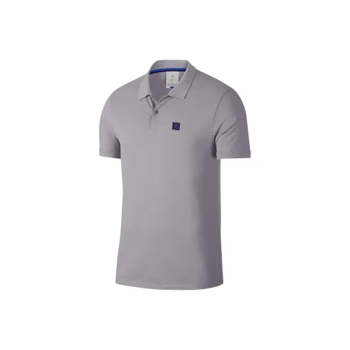 Nike Серый Мужской Поло