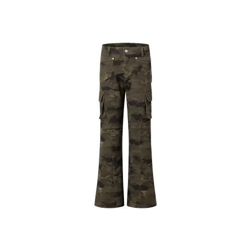 ZXBY Камуфляж Женские Карго Брюки