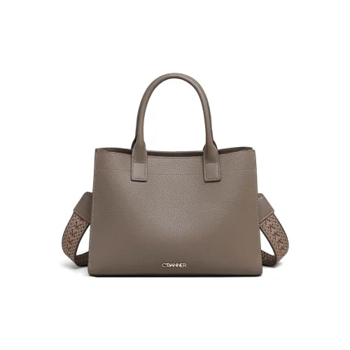 C°BANNER Коровья кожа Тоут Сумка Сумка для покупок Сумка Обычная Женская Серого цвета