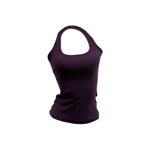 QIAOMONVHAI Фиолетовый Женские Майки