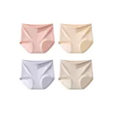 6053 Женские/Камео Коричневый-Цвет Креветки-Синий-Абрикос/4 Упаковки