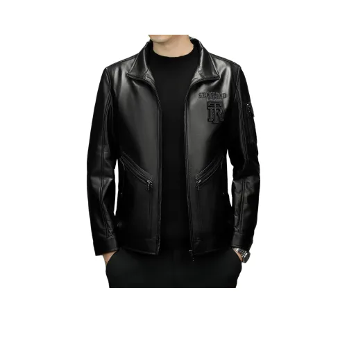 PIERRE CARDIN Кожа Куртка Пальто Мужской