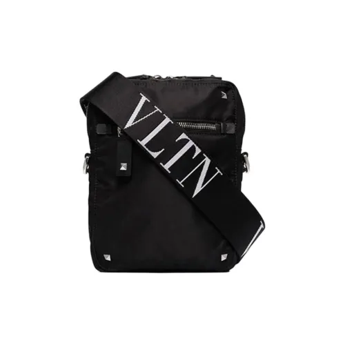 Valentino Полиамид Курьерская Сумка Сумка через плечо Стандартная Мужская Черная