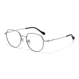 Серебристо-черная рамка