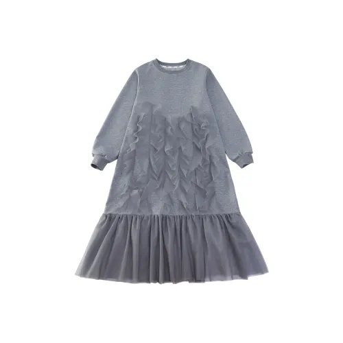 SUPEREDGE Премиум серый Школьные платья