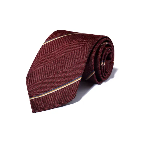 GIEVES CHARLES Тутовый шелк Галстуки Мужской Красный