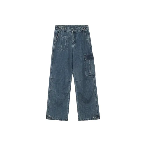 GEOGRE ALEX Синий Мужские Джинсы