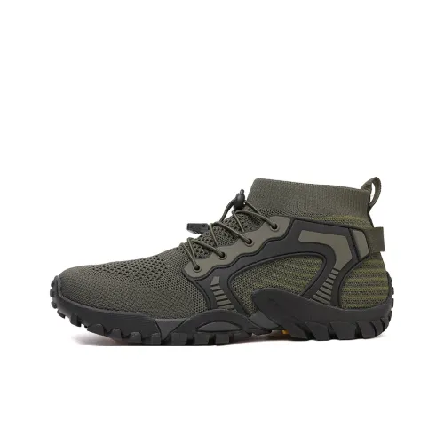 MUSNODO Амортизаторы Slip-resistant устойчивые к истиранию MID Топ Альпинистская обувь Мужская