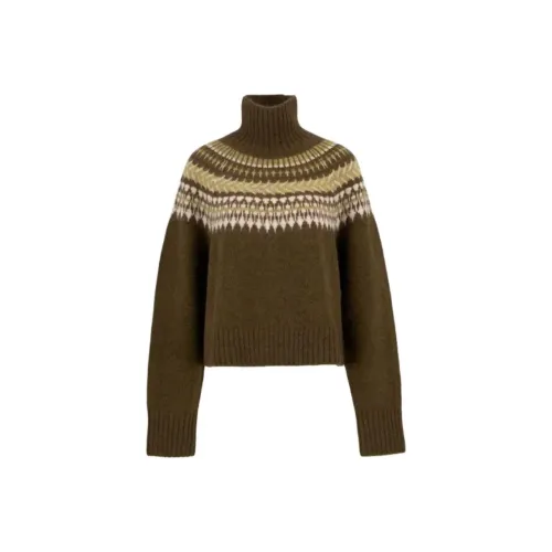 BARBOUR Зеленые Женские Свитера