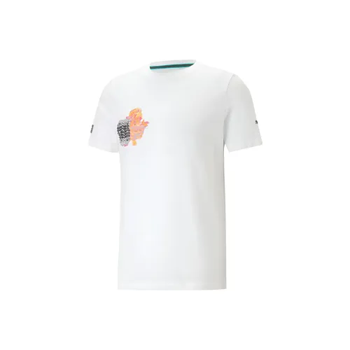PUMA x Mercedes Benz T-Shirt Мужской Белый
