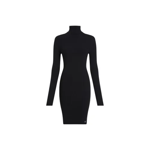 CALVIN KLEIN Длинное платье с длинными рукавами женское