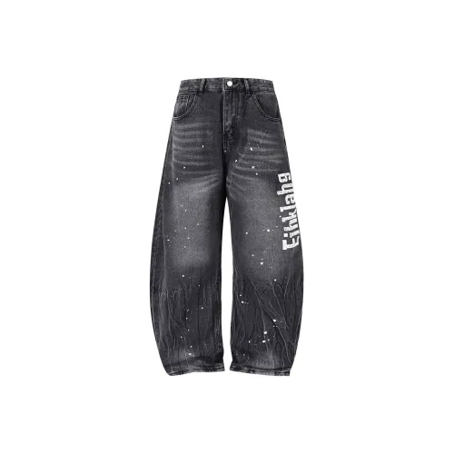 GEOGRE ALEX Дымчатый Серый Мужские Джинсы