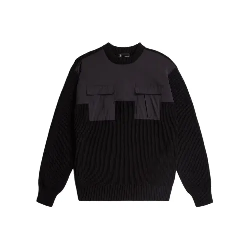 г Звезда RAW Черный Мужской Свитера