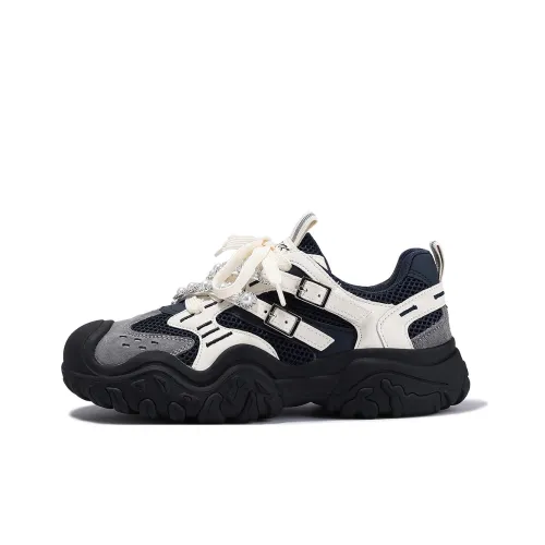 SELAIYA Низкий топ толстая подошва кроссовки женские