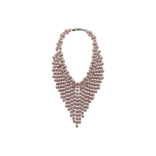 ZARA Collaboration Стекло Ожерелья Женские Розовый