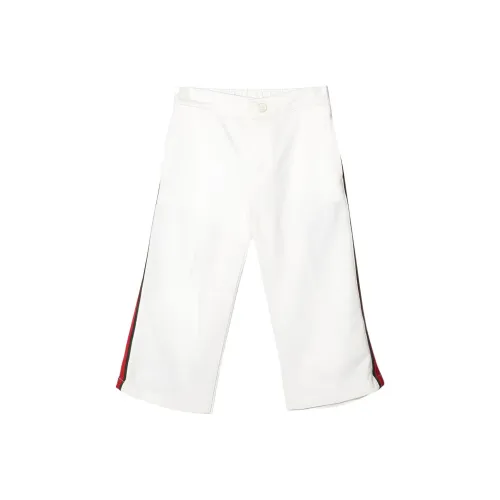 GUCCI Sylvie Web Брюки Белый Детский