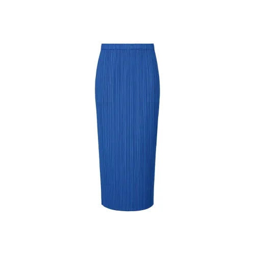 PLEATS PLEASE ISSEY MIYAKE Fw25 Повседневный Длинный Юбка Женские