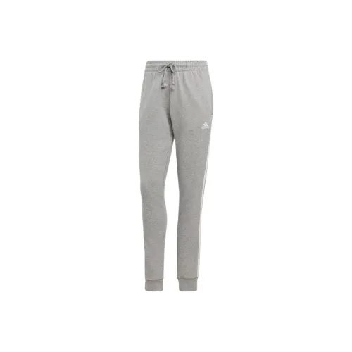 Adidas Серые Женские Вязаные Тренировочные Брюки