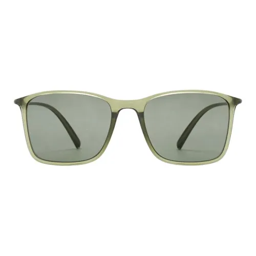 AMANI Вакуумно-формованные Авиатор Солнцезащитные очки Мужские Прозрачно-зеленые