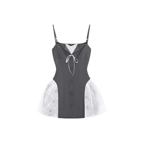 SEAR OFFICIAL Серый Женские Слип-платья