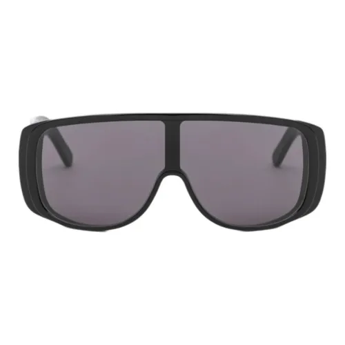 Retrosuperfuture Ацетат Нерегулярная форма Солнцезащитные очки Мужской Черный