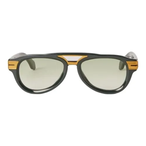 PALM ANGELS Ацетатные солнцезащитные очки "Кошачий глаз" женские черные