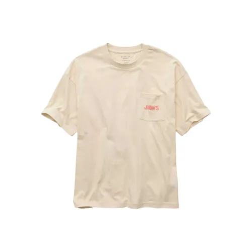 AMERICAN EAGLE Желтые Мужские Футболки