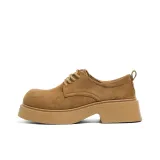 Замша коричневого цвета