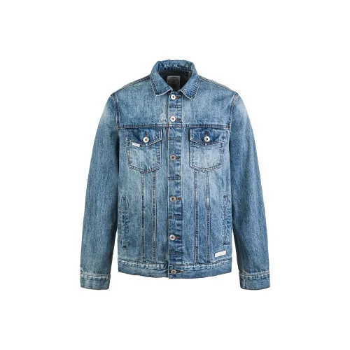 GOODFIGHT Синий Унисекс Джинсовые куртки