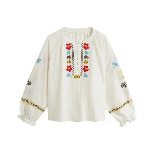 Inman Cloud White Женские Рубашки