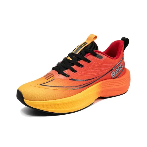 Sharp Engraving Амортизация Устойчивый к истиранию Дышащий Низкий Топ Повседневный Городской Коммутирование Беговые кроссовки Мужской