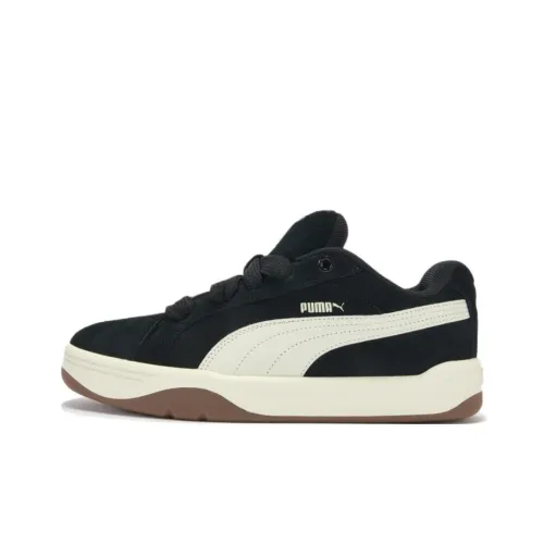 PUMA Park Lifestyle Low Топ Немецкие армейские кроссовки Унисекс Черный белый