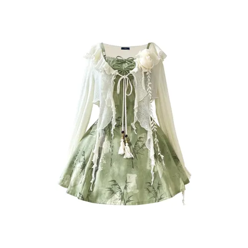 QTUR Женская Ханьфу Комплект