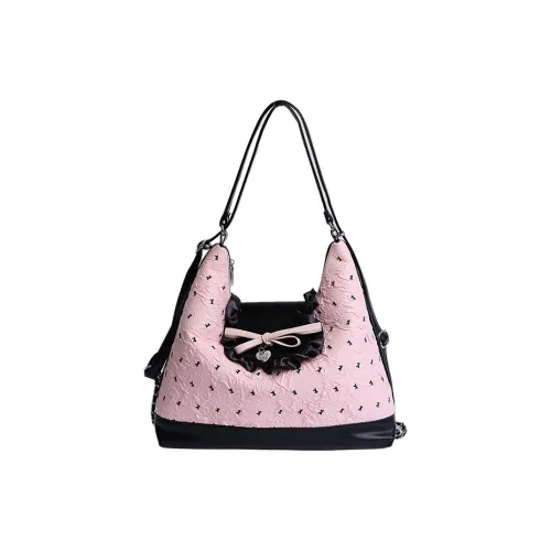 Juju Jimmy ПУ (полиуретан) Рюкзак Стандартный Женский Розовый