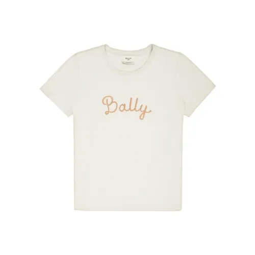 BALLY FW22 Стандартная рубашка T Женская Экрю