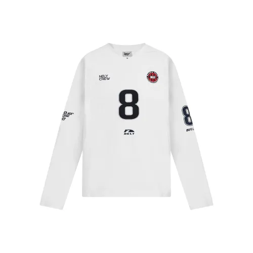 NELY Длинный рукав Т-рубашка Унисекс