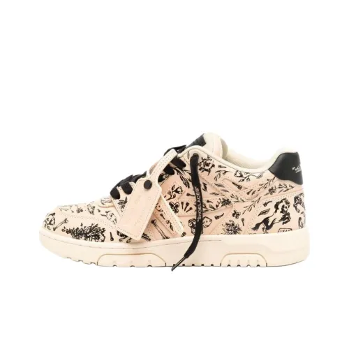 Off Белый Out Of Office Низкие Кроссовки для скейтбординга Мужские Бежевые