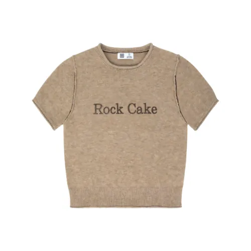 ROCK CAKE Бежевый Женские T-рубашки