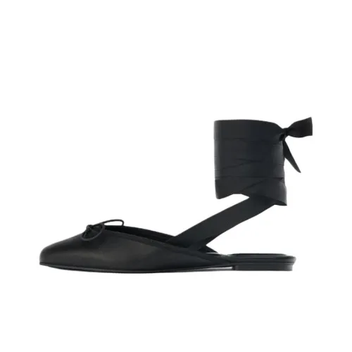 ZARA Повседневная обувь 1,5 см Женская Черная