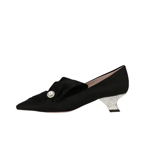 Roger Vivier Нестандартный каблук Высокие каблуки Женские Черный