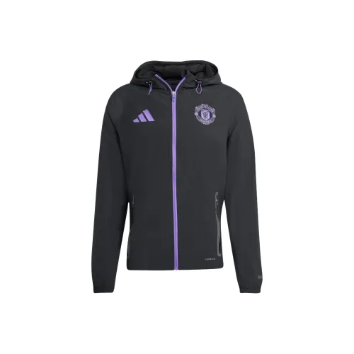 Adidas AEROREADY Manchester United TIRO 25 Competition Vis Tech Travel Jacket Men's