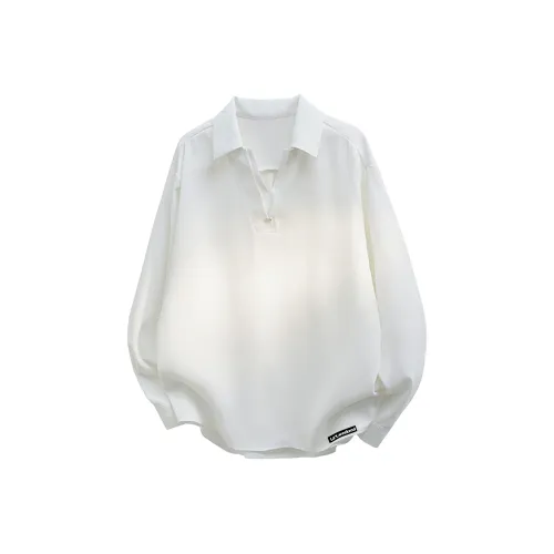 LA'T.WEEKEND Белый Унисекс Рубашки