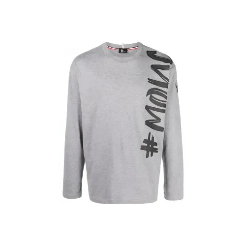 MONCLER GENIUS Серый Мужской T-Рубашки