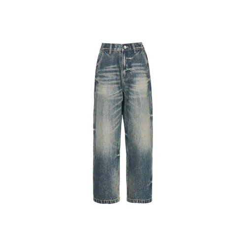 BEAR UNION Blue Women's Jeans BEAR UNION Синий Женские Джинсы